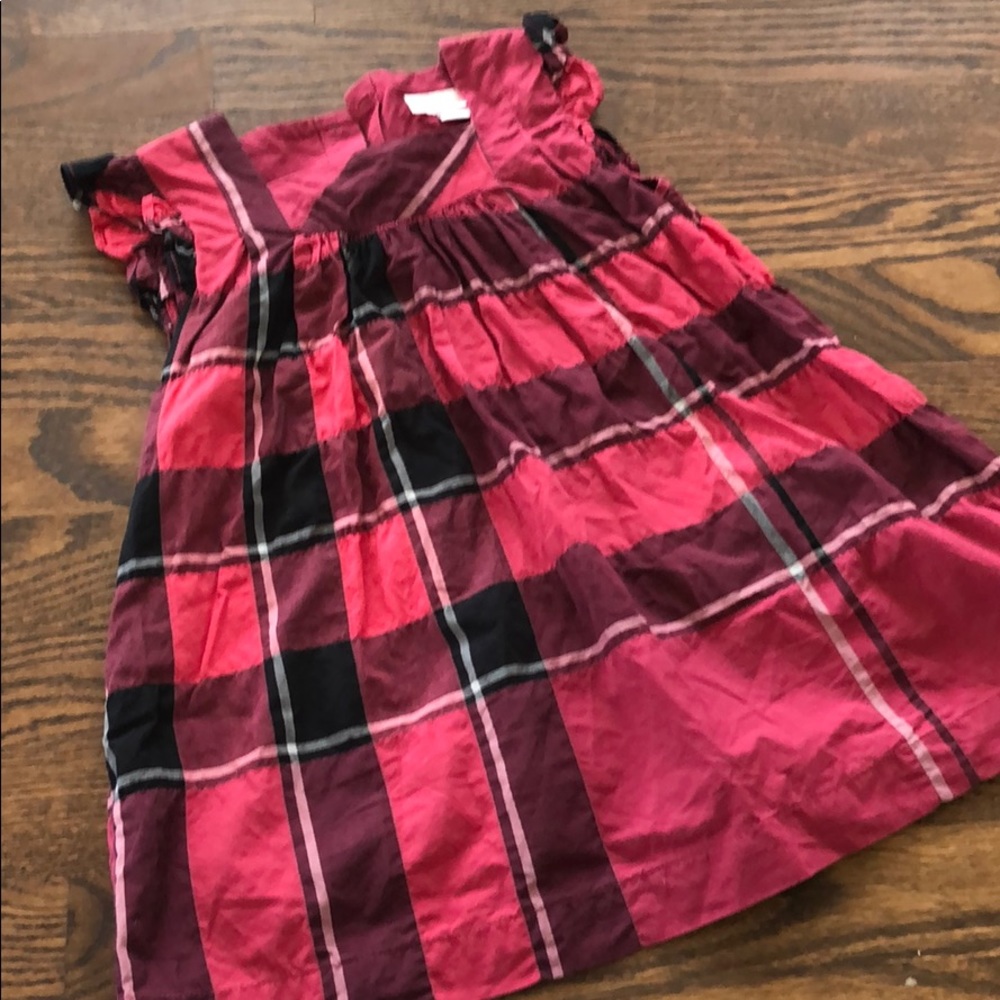 Red Burberry Dress